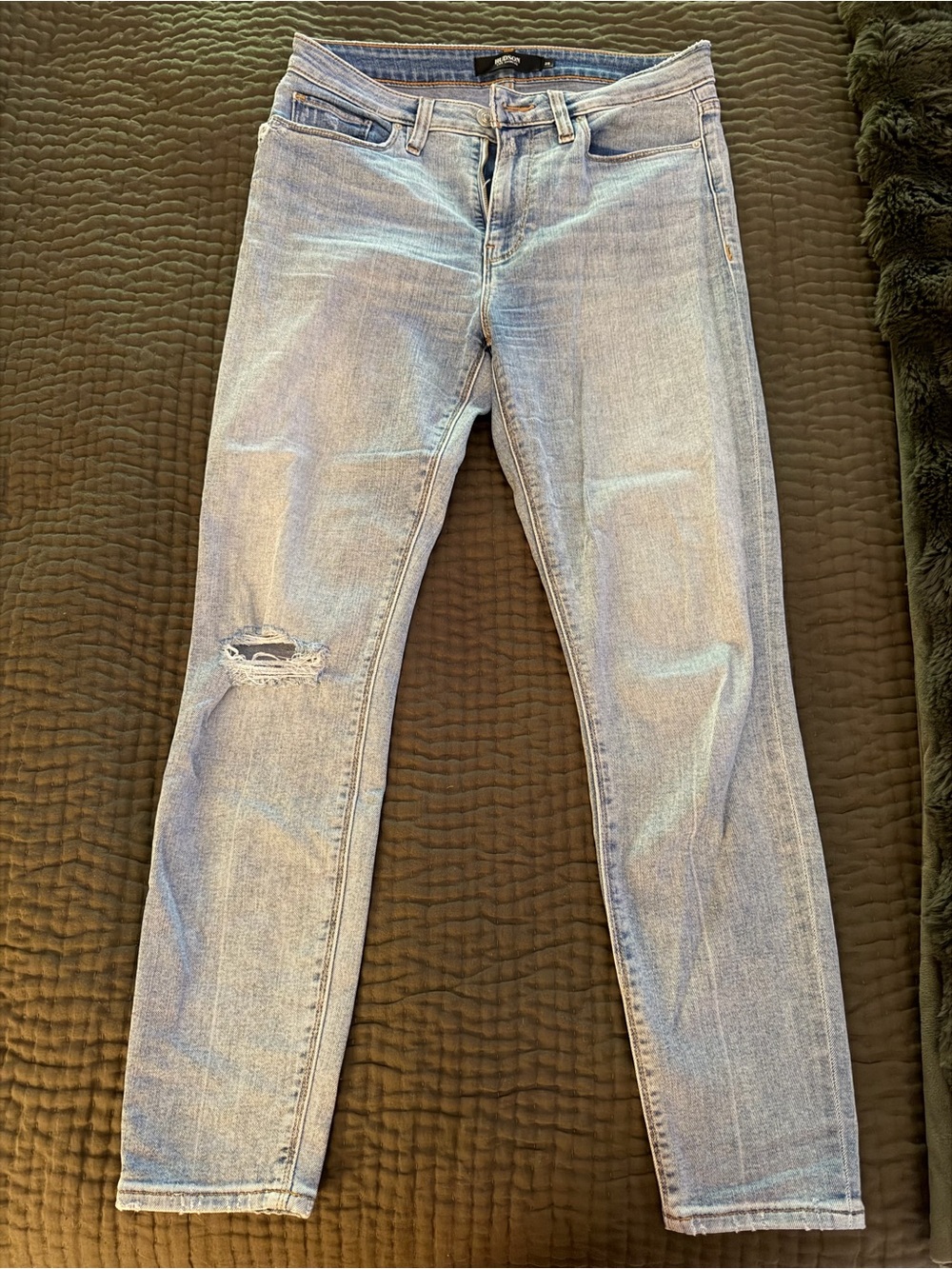 Hudson Light Wash Distressed Women’s Jeans